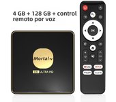 Mortal T3 Android 13 4K HDR10 Smart TV Box Wifi6 Media Player Rockchip 3528 128GB Large Memory Bluetooth Chromecast Set Top Box