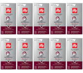 Illy Café Pack 10 Cajas Intenso Capsulas Compatibles Nespresso 10 Uds - Qumir