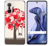Funda Silicona para Xiaomi 11T 5G / 11T Pro 5G diseño Pajaritos Dibujos