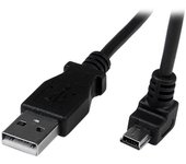 StarTech.com - Cable Adaptador 2m USB A Macho a Mini USB B Macho Acodado en Ángulo hacia Abajo USBAMB2MD