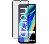 Protector Cristal Templado Completo 5D Full Glue Negro para Realme Narzo 50A Prime Vidrio