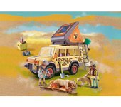 Playmobil wiltopia vehiculo todoterreno con leones