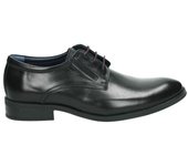 FLUCHOS I Zapatos para Hombre – Zapatos en Color Negro – Zapatos de Piel – Zapatos con Cordones – Zapatos de Vestir – Suela Plana – Estilo Clásico – Eventos – Fiesta – Cómodos y de Alta Calidad – Modelo 8410
