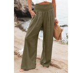 New Spring Women's Casual Pants, Casual Style, Comfortable Mid Waist Long Pants for Women