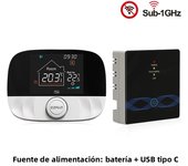 RF433 Wireless Thermostat WiFi for Floor Heating Water Gas Boiler Home Room Tuya Smart Programmable Temperature Controller