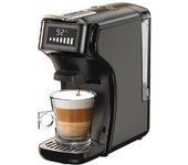 Cafetera de Cápsulas HiBREW H1B 6 en 1, Tanque de Agua de 600 ml, Extracción a 19 Bares de Presión, Modo Frío/Caliente, Indicador LED, para Cápsulas Kcup*/Nes*/DG*/Polvo de Espresso, Negro