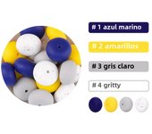 LOFCA 10pcs/lot 19mm Abacus Loose Silicone  Beads Elegant Beaded Silicone Necklace Bracelets Keychain Jewelry accessories