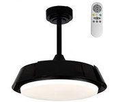 Ventilador de techo LED negro 35w 3200lm cct