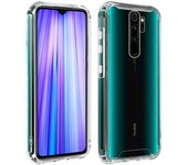 Case Compatible with XIAOMI REDMI NOTE 8 PRO Premium Reinforced Transparent Silicone Durable Protection Slim and Functional