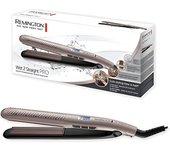 Plancha de Pelo Remington Wet2Straight Pro | Placas Flotantes Extralargas | Cabello Húmedo y Seco | Cerámica | 10 Temperaturas Hasta 230°C