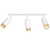 Wonderlamp Regleta de focos Mura Blanco/Oro (3 luces)