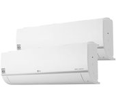 Aire Acondicionado de Instalación Multi Split 30dB LG PC09SK+PC09SK+MU2R15 WiFi Refrigeración 4.70 kW Calefacción 5.10 kW Blanco