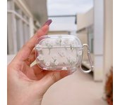 White Flowers Earphone Case For Airpods Pro 2 Wireless Earphone Protector For Apple Airpod4 2 3 Silicone Soft Case With Keychain