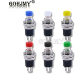 10pcs PBS-110 7MM Momentary Push Button Switch Push Reset Switch Momentary Push Button Micro Switch Normally Open No Lock