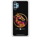 Funda original compatible con Samsung Galaxy A32 - Mortal Kombat Logo Fire