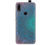 Tumundosmartphone Funda Gel Transparente para Huawei P Smart Z diseño Mandala Dibujos