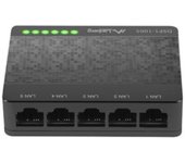 SWITCH LANBERG 5 PUERTOS GIGABIT RJ45 ETHERNET