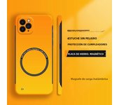Hard PC Gradient Color Frameless Phone Case For Magsafe iPhone 16 15 14 Plus 13 12 11 Pro X XR Xs Max Magnetic Matte Thin Cover