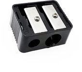 Double Holes Eyebrow Pencil Eyeliner Lip Liner Pencil Sharpener Sharpener Lipstick Pen Plastic Pen Special Sharpener
