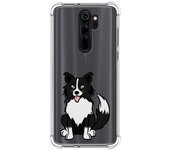 Funda Silicona Antigolpes para Xiaomi Redmi Note 8 Pro diseño Perros 01 Dibujos