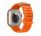 Ocean silicone strap for Apple Watch Ultra2 49mm 45mm 40mm 44mm 41mm sport bracelet for apple watch bands serie 9 8 7 6 5 4 3 SE