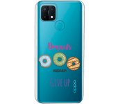 Funda compatible con Oppo A15 - Donuts never give up