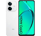 OPPO A40M 4G NFC 256GB+8GB RAM PANTALLA 6.67'' LCD 90HZ HD+ / CÁMARA TRASERA DOBLE 50MP / FRONTAL 5MP / ANDROID 14 / WIFI 5 / GPS / BLUETOOTH 5 / BATERÍA 5.100 MAH / CARGA RÁPIDA 45W / CONECTOR USB-C / SMARTPHONE TELÉFONO MÓVIL LIBRE