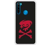 Funda original compatible con Xiaomi Redmi Note 8 - Levante Escudo Huesos Rojo