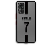 Matte Case for Samsung Galaxy A55 A54 A53 A52 A52s A51 A14 A13 A12 A35 A34 A32 A21s A23 A33 A50 Football Star C Ronaldo Number 7