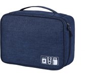 Home Travel Outdoor Multi-functional Storage Bag Canvas Waterproof Electronic Equipment Cosmetic Earphone Shoes Protective Bag