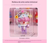Transparent Acrylic Blind Box Show Rack Doll Display Box Collectible Figures Display Case Dust-proof Artcrafts Model Storage Box