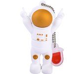 Astronaut USB Flash Drive 128GB Creative Cool Gift Pen Drive 64GB Free Key Chain Memory Stick 32GB White Pendrive 16GB U Disk