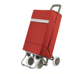 MULTI Carro Carrito de Compra Plegable Ligero 90x30x39cm 4 Ruedas Resistentes - Capacidad de Carga 40 Litros