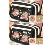 1Pc Large Capacity Pencil Case Flip Cover Stationery Pencil Bag Simple Stationery Storage bag School Office Supplies Stationery