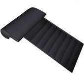 Car Seat Extender Leg Cushion For Driver Leather Universal Leg Support Pillow Cover Memory Foam Auto Seat Extender Padding Mat