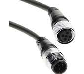 Cable de 30 mts con conector M12 para kits AHD de visión trasera Yatek, EL81069.