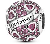 December Birthstone Series Charms 925 Sterling Silver Charm Beads Fit Original Bracelet Pendants Diy Jewelry Gift For Women