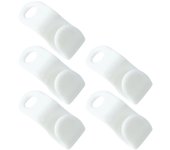 10/30/60pcs Mini Clothes Hanger for Closet Connector Hooks Cascading Plastic Wardrobe Coat Organizer Rack Holder Space Saving
