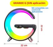 Multifunction 3 In 1 Wireless Charger Pad Stand Speaker LED RGB Night Light Lamp Desk Fast Charging Station For iPhone Samsung