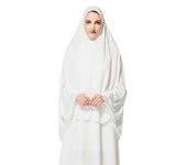 Women's Prayer Khimar Ready to Wear Long Hijab with Under Scarf