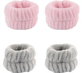 Bow Headband Wristband Set Towel Elastic Soft Washing Face Shower Make Up Yoga Sports Skincare Headband For Women Girls