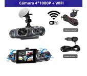 4Channel Car Dvr GPS Video Recorder WiFi APP 1080P dashcam 360 Degree 24h Parking Monitor Rear View Camera camera car recorder