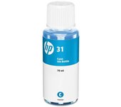 Hp 31 cyan botella de tinta original - 1vu26ae