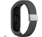 Bracelet for Mi band 7 Strap Elastic adjustable metal Nylon Braided Miband4 miband 5 correa pulseira for xiaomi Mi band 4 3 5 6