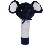 Campana de mano con forma de animal de dibujos animados BBSKY, sonido de llamada para bebé, juguetes para bebés con manivela