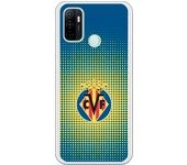 Funda original compatible con Oppo A53 - A53s - Villarreal escudo fondo trama