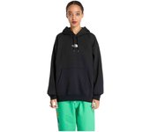 Sudadera con Capucha The North Face Essential Oversize para mujer en color negro