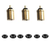 Adaptador de recarga de gas Llenado de recipiente de butano Estufa para acampar al aire libre Cilindro de gas Tanque de gas Accesorios para quemadores Mini válvula de inflado C[C]