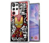 Marvel Groot Deadpool Transparent Clear Case for Samsung Galaxy S23 S24 Ultra S20 FE S21 22 Plus 5G Cover Silicone