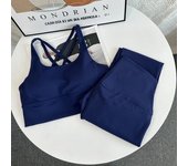 2 Piece Yoga Clothes Women's Tracksuit Athletic Wear Pilates Fitness Suit Gym Workout Push Up Clothes Sports Bra Leggings Suit